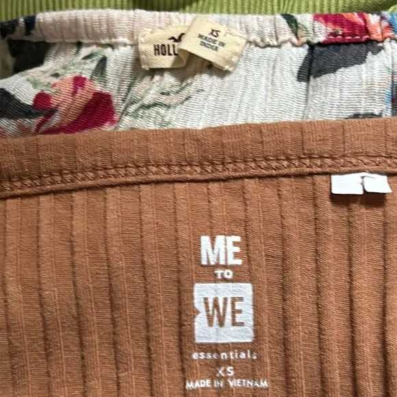 Collection of Juniors Style Crop Tanks Lottie Moss Hollister Me to We and More - Picture 13 of 15